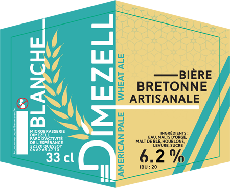 Dimezell Blanche American Wheat Ale - Bière artisanale bretonne