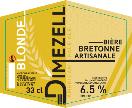 Dimezell Blonde Pale Ale - Bière artisanale bretonne